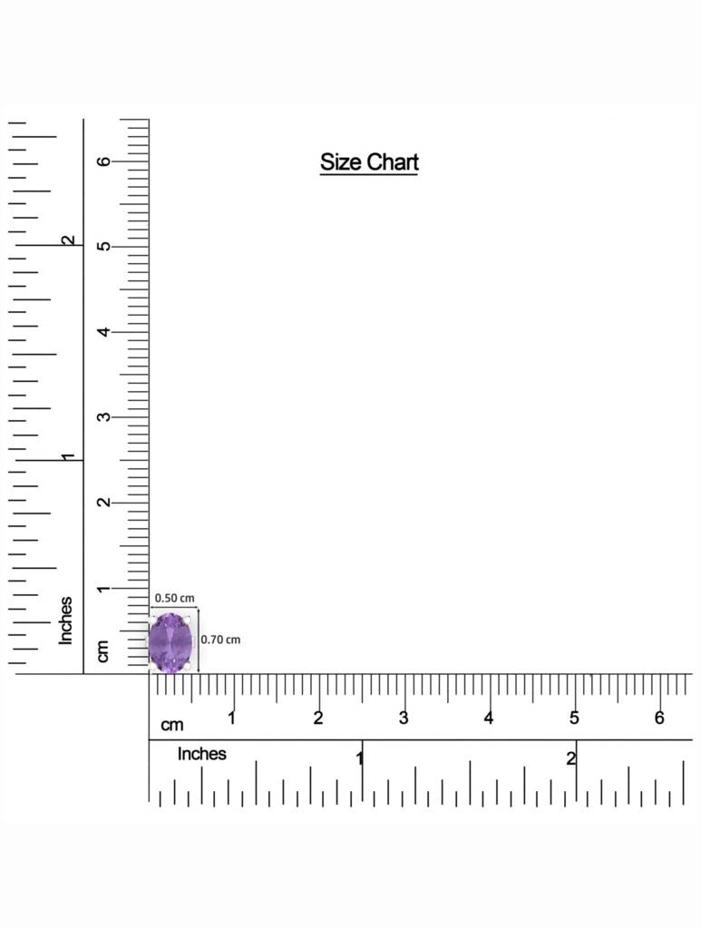 925 Sterling Silver Rhodium-Plated Studs For Women : SILCGE002_S