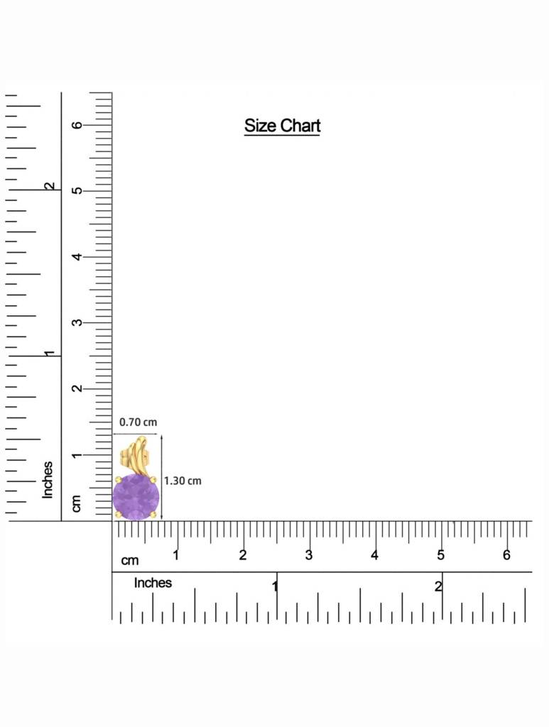 925 Sterling Silver Gold-Plated Drop Earrings For Women-Silcge003 : SILCGE003_G