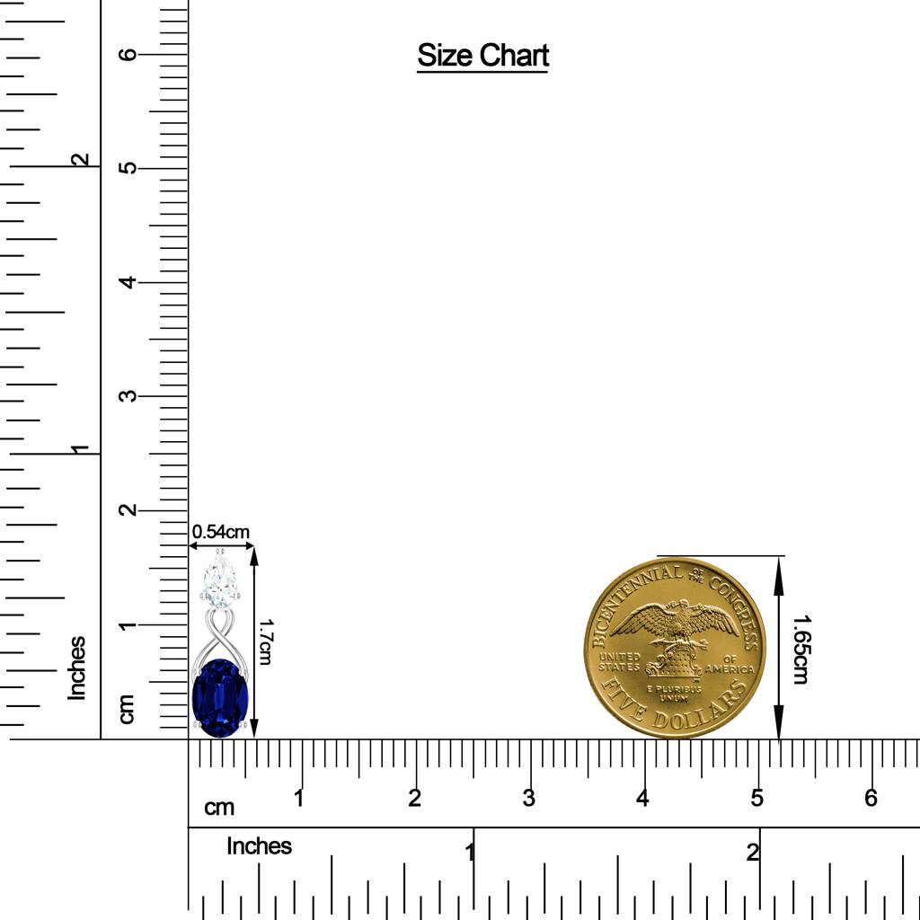 925 Sterling Silver Oval Shape Iolite Moissanite Stone Studded Earring Jewelry For Women : SILCOE002