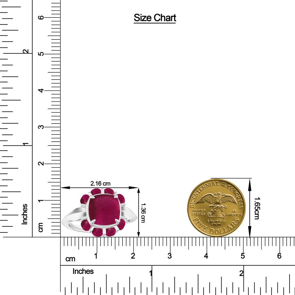 925 Sterling Silver Cushion Shape Rhodolite Garnet Stone Studded Ring Jewelry For Women : SILCOR015