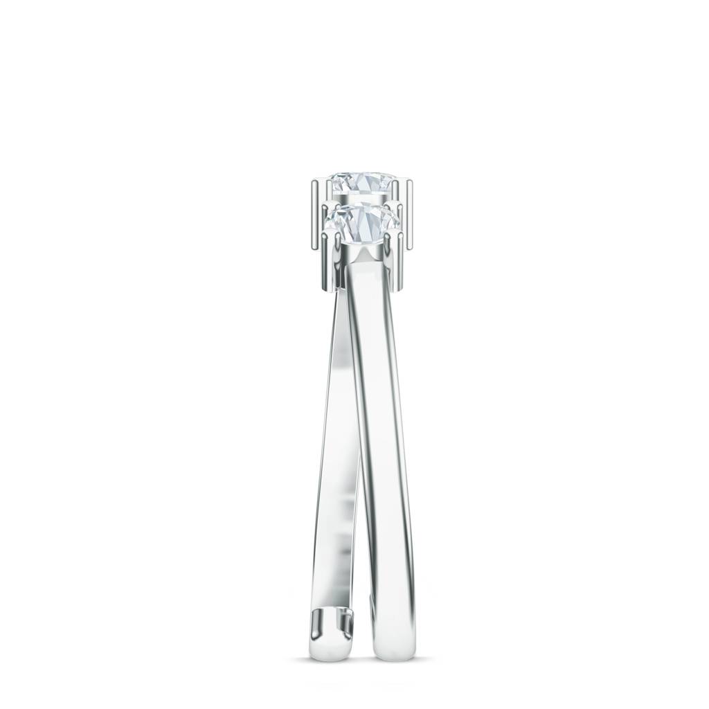 925 Sterling Silver Moissanite Toe Ring For Women-Silkctr003 : SILKCTR003