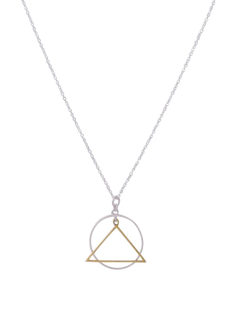 The Harmonic Vanguard Pendant With Chain For Men : SILMENP008