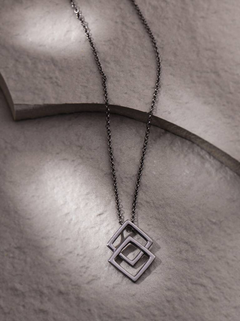 The Symphonic Fusion Pendant With Chain For Men : SILMENP014