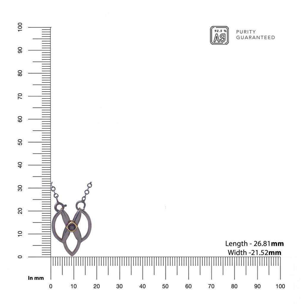 Veridian: The Timeless Relic Pendant With Chain For Men : SILMENP015