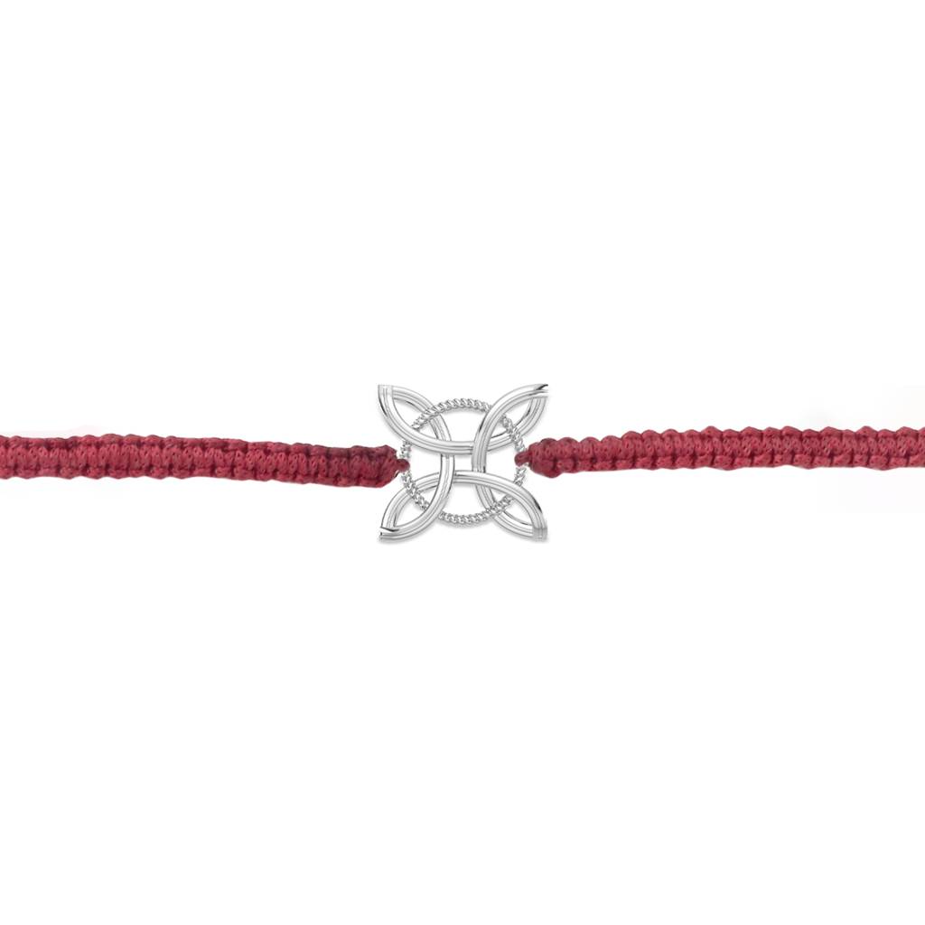  Perky 925 Sterling Silver Celtic Knot Rakhi Converted To Pendant With Chain For Women : SILRAKCV018