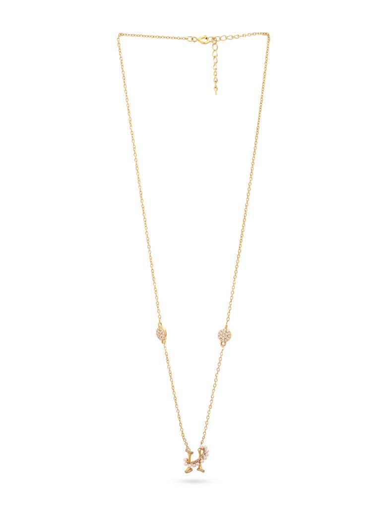 925 Sterling Silver Moissanite & Labradorite Studded 'H' Alphabet Pendant With Chain : SILSNP008