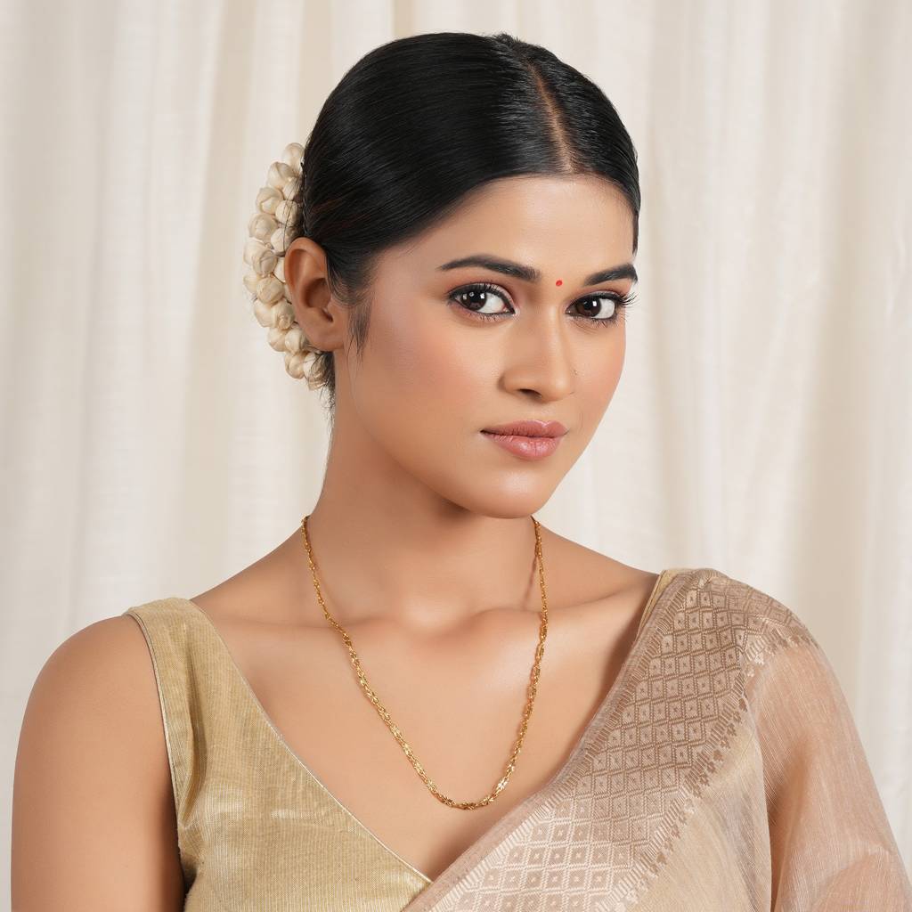 Beautiful Sleek Gold Plated Chain : SJ632
