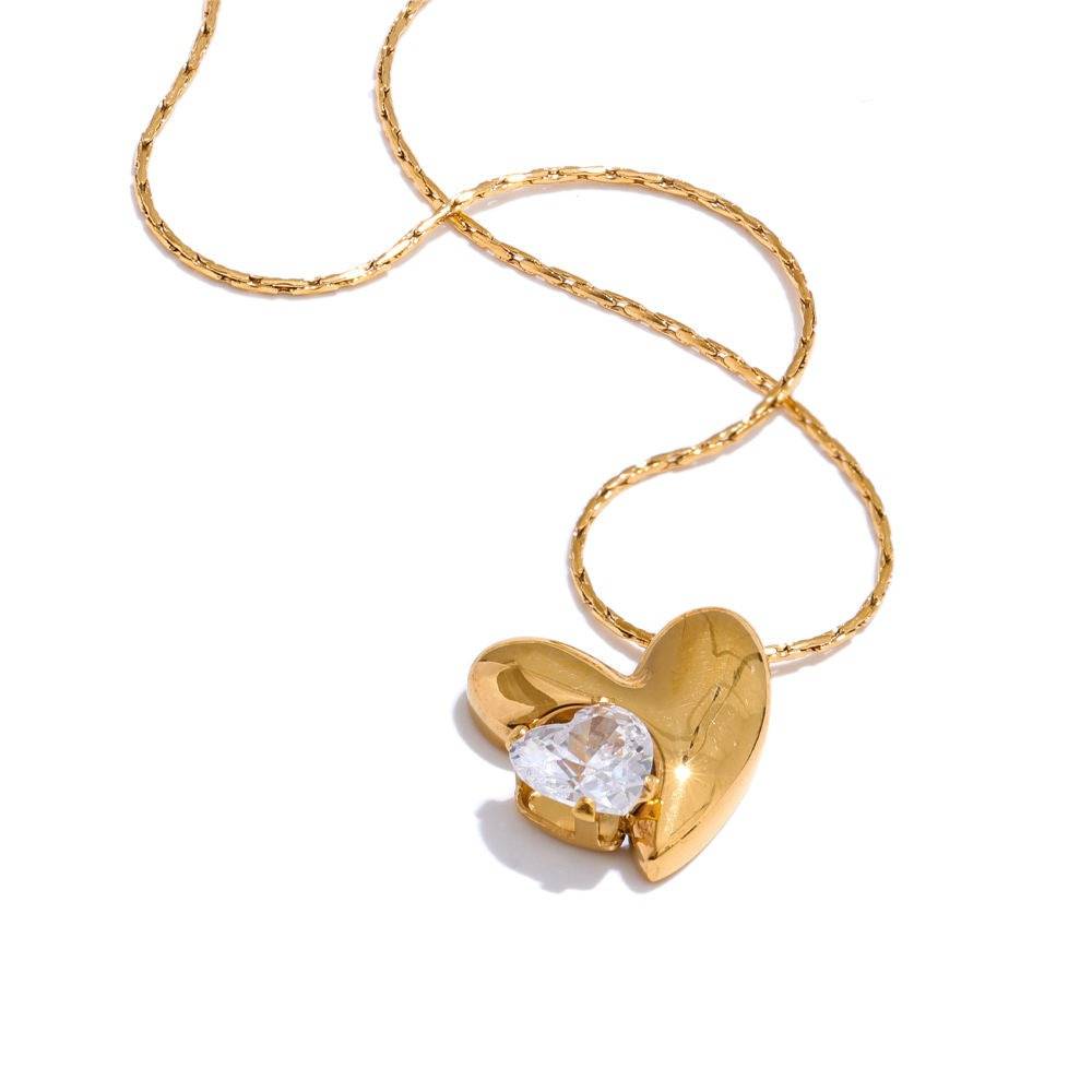 Double Heart Necklace : SLT-NC-23