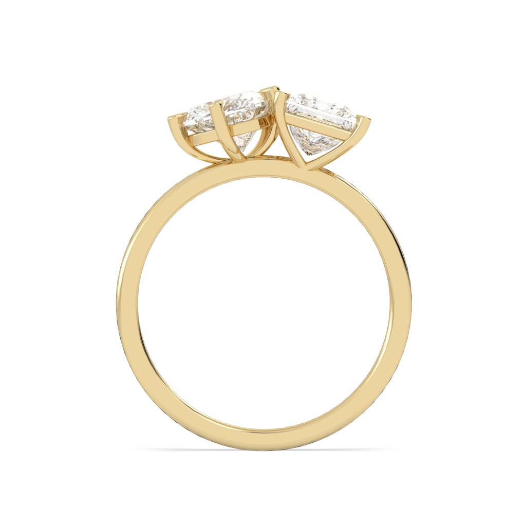 Heart & Princess Toi Et Moi Ring : SFJ0924LR-048