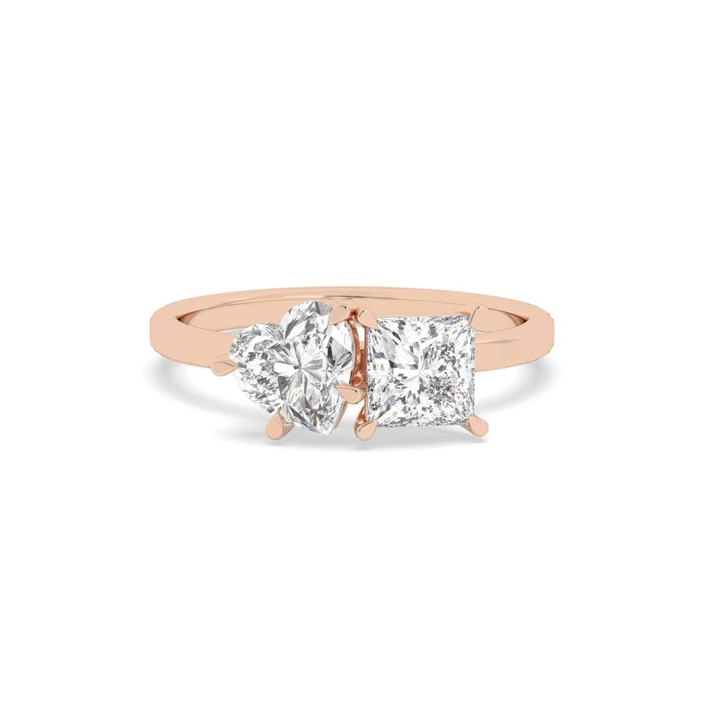 Heart & Princess Toi Et Moi Ring : SFJ0924LR-048