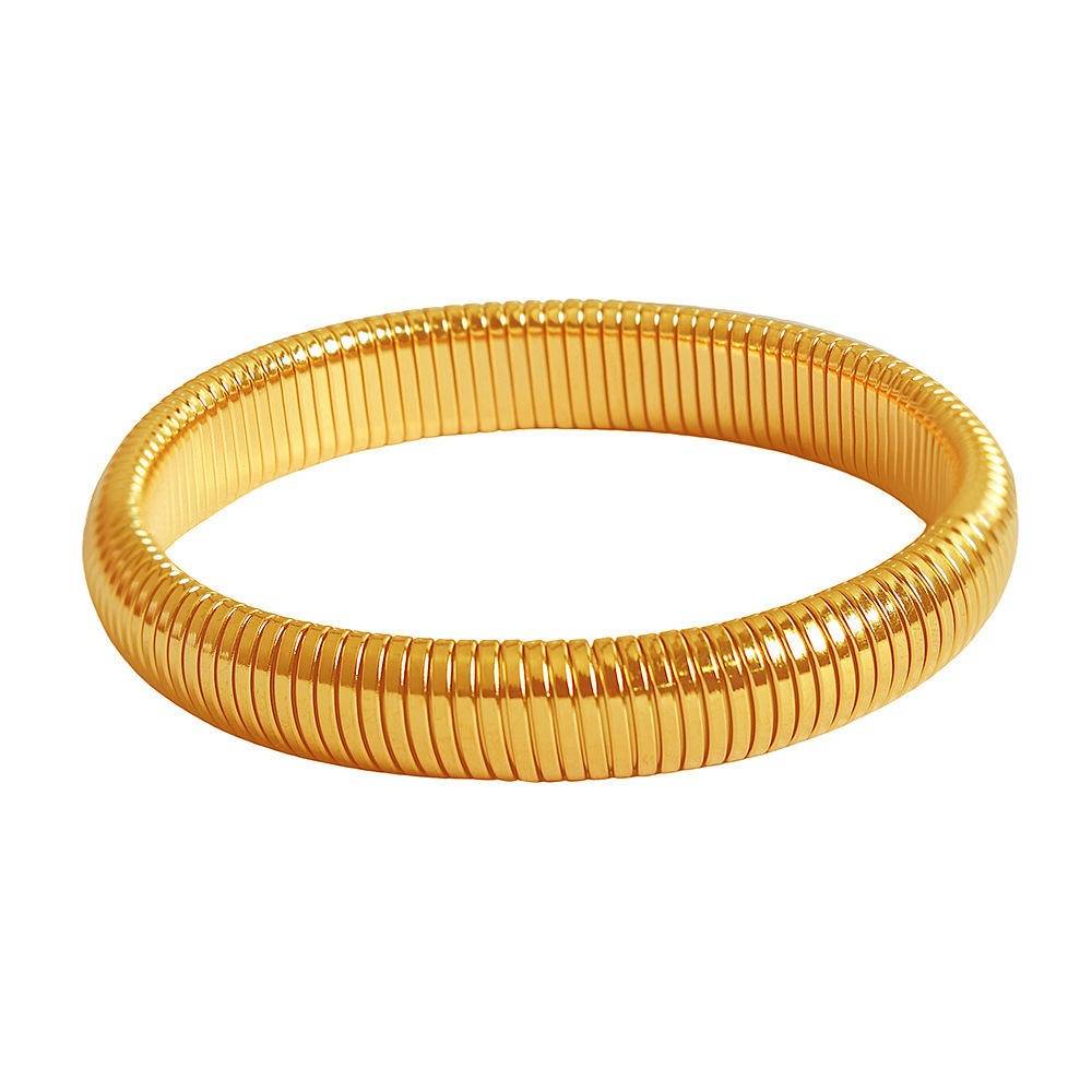 18K Gold Plated Classic Bangle Bracelet For Women : SSBR57