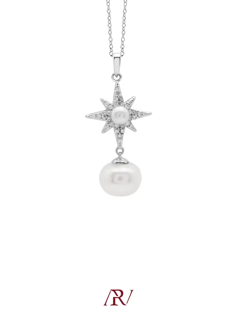 Starlight Pearl Necklace : ARV-NK-026