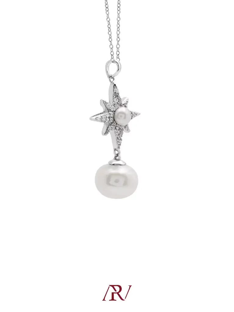 Starlight Pearl Necklace : ARV-NK-026