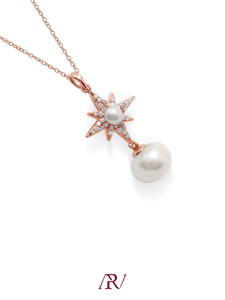 Starlight Pearl Necklace : ARV-NK-026
