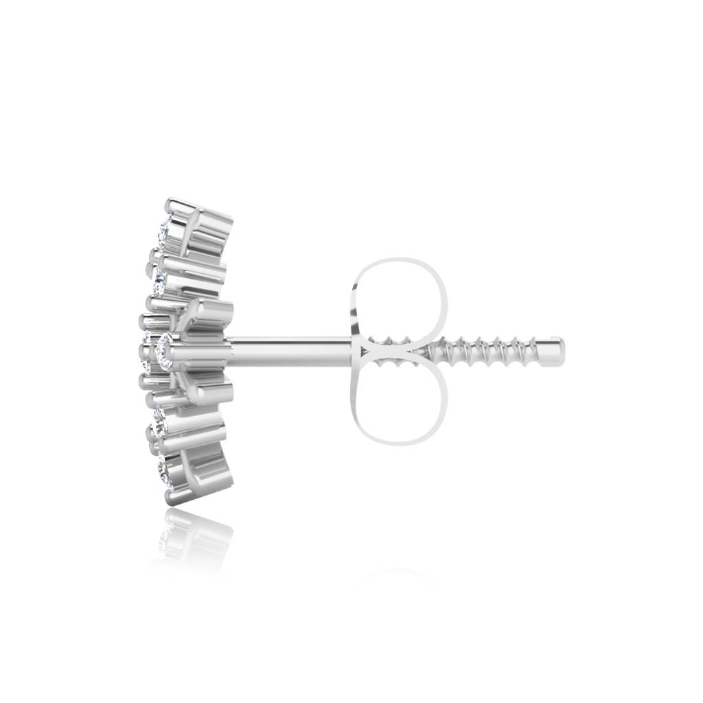 Iski Uski 925 Sterling Silver Arista Stud Earrings