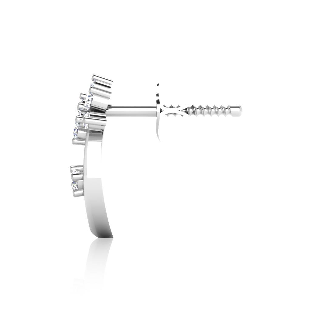 Iski Uski 925 Sterling Silver Aabha Stud Earrings