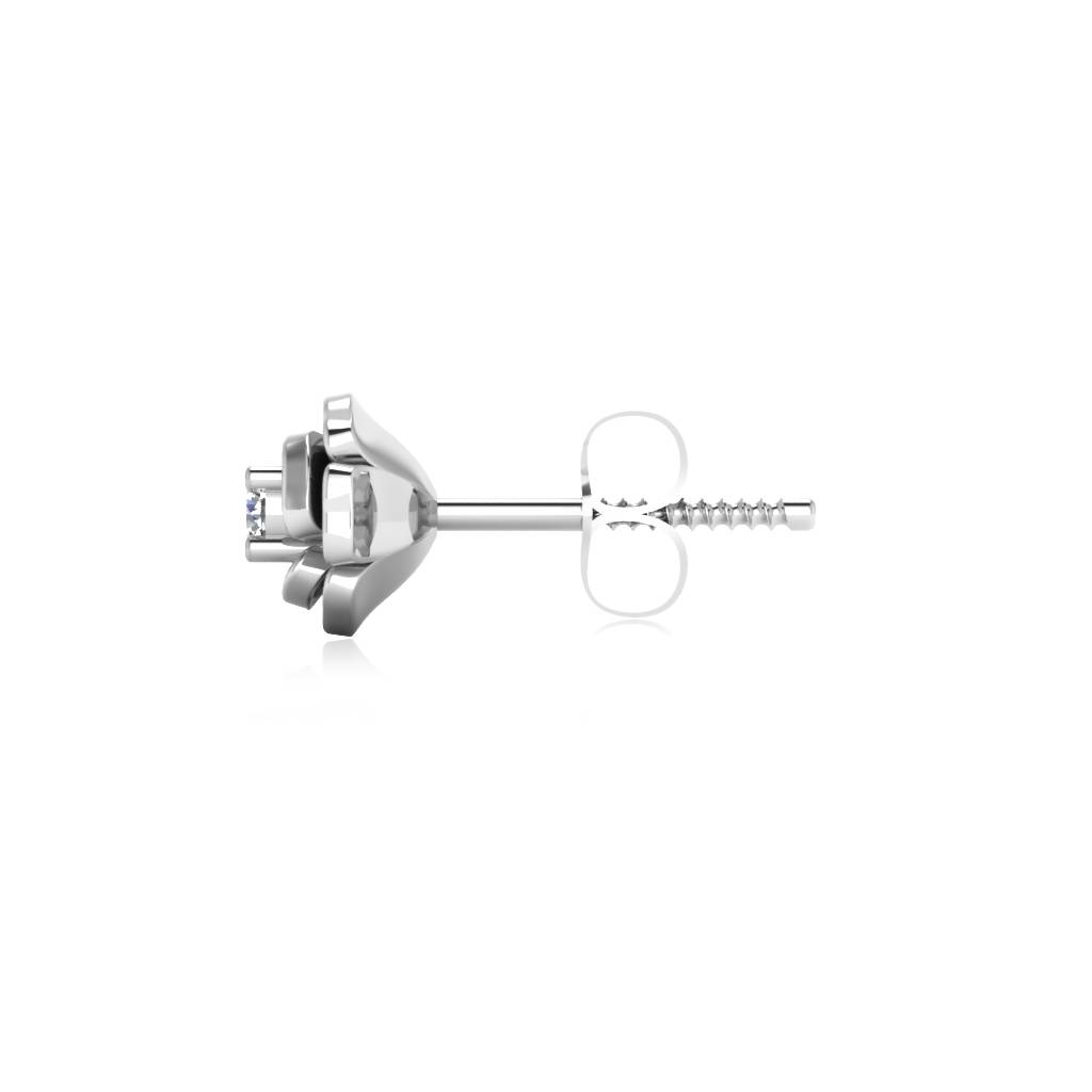 Iski Uski 925 Sterling Silver Primrosa Stud Earrings