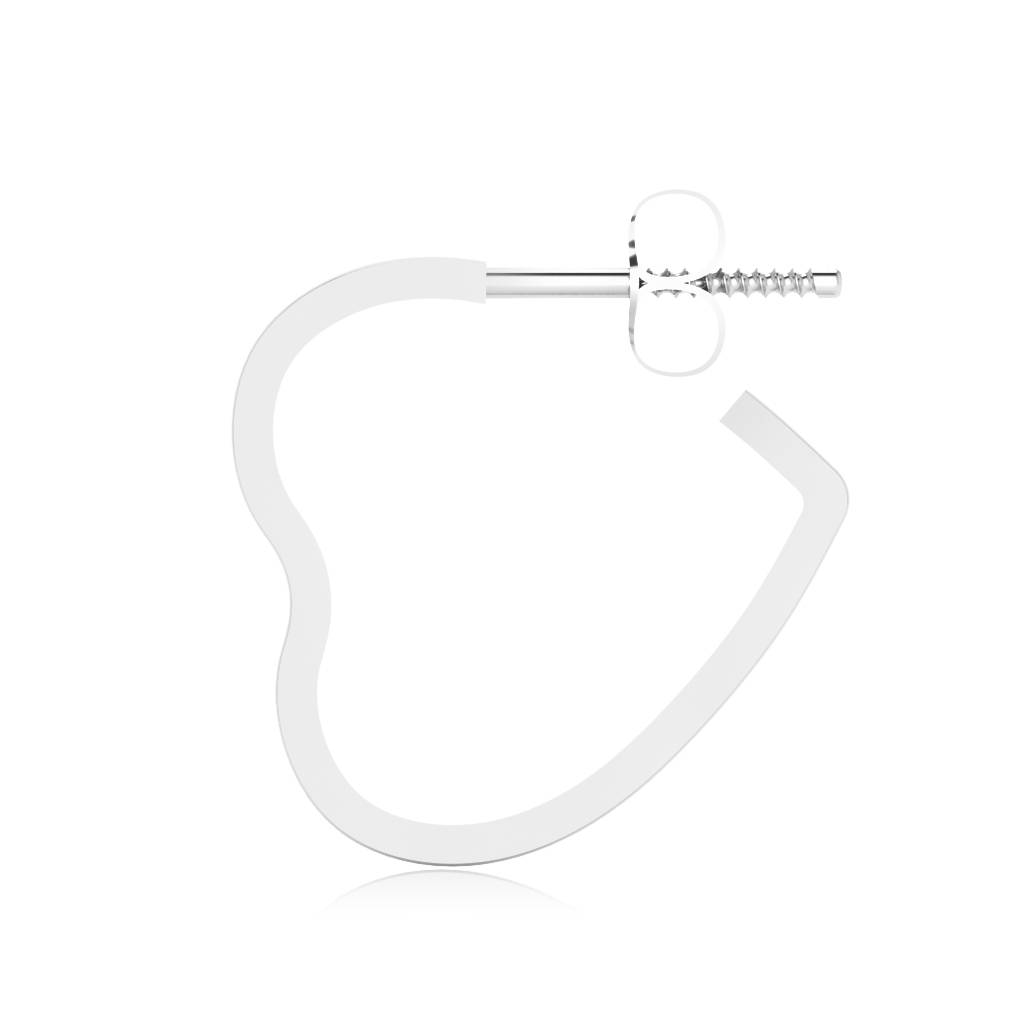 Iski Uski 925 Sterling Silver Ekanta Hoop Earrings