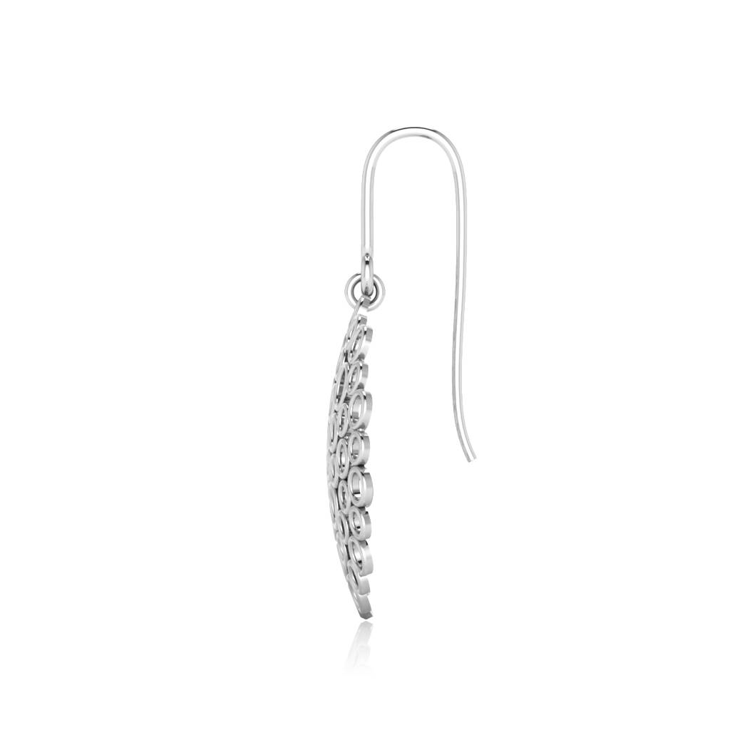 Iski Uski 925 Sterling Silver Geetika Dangler Earrings