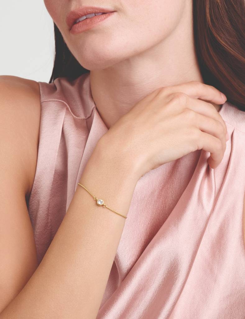 Sarsa: Plain Crystal Bracelet : TBJ3180-02-02