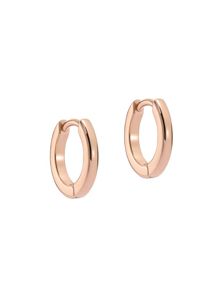 Crislie: Logo Hoop Earrings (12Mm) : TBJ3746-24-03