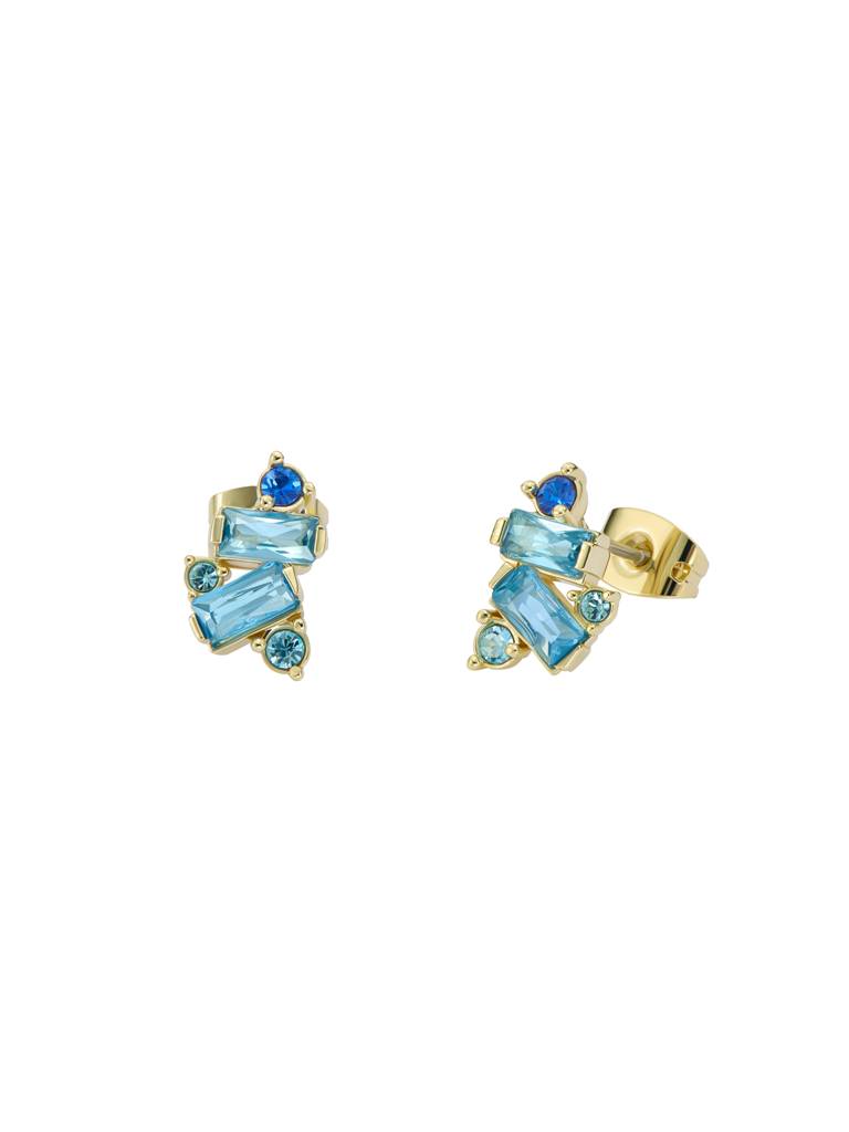 Clarice: Crystal Cluster Stud Earrings : TBJ3948-02-35