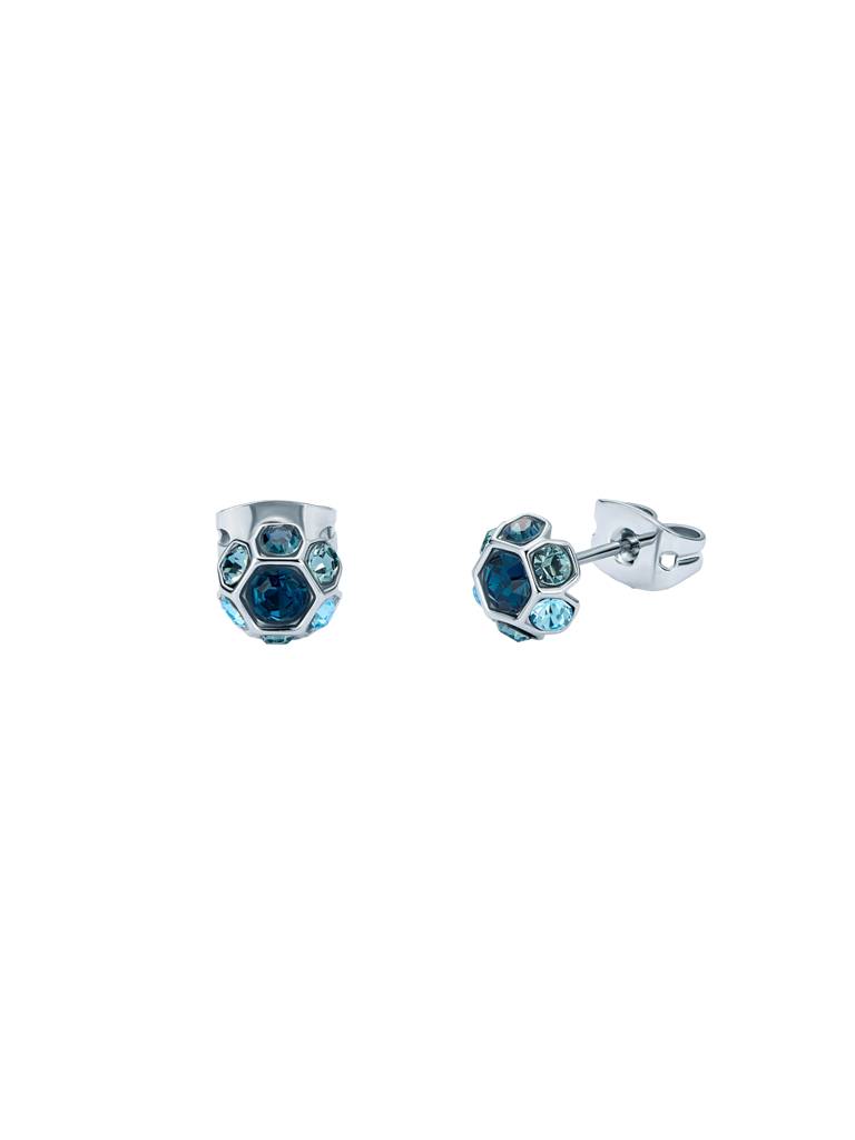 Gemme: Crystal Gem Cluster Stud Earrings : TBJ4065-01-35