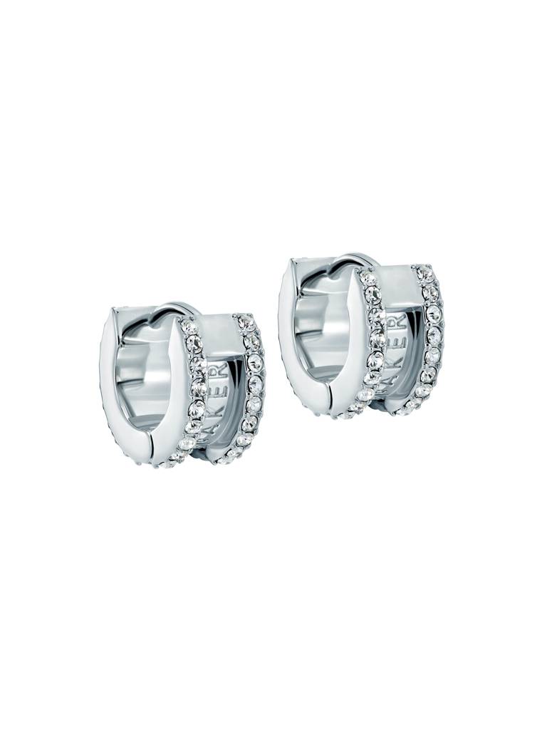 Rosie: Crystal Roll Huggie Earrings : TBJ4085-01-02