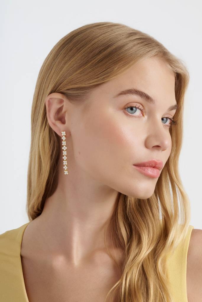Garra: Garland Drop Earrings : TBJ4145-02-08