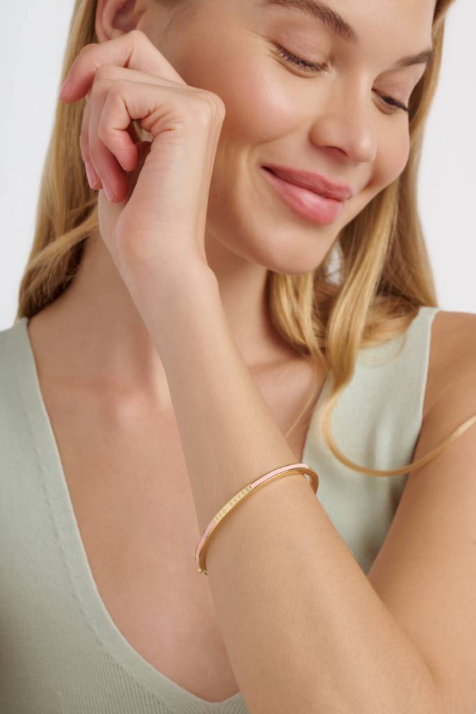 Roley: Classic Colour Enamel Slim Bangle Bracelet : TBJ4163-02-56