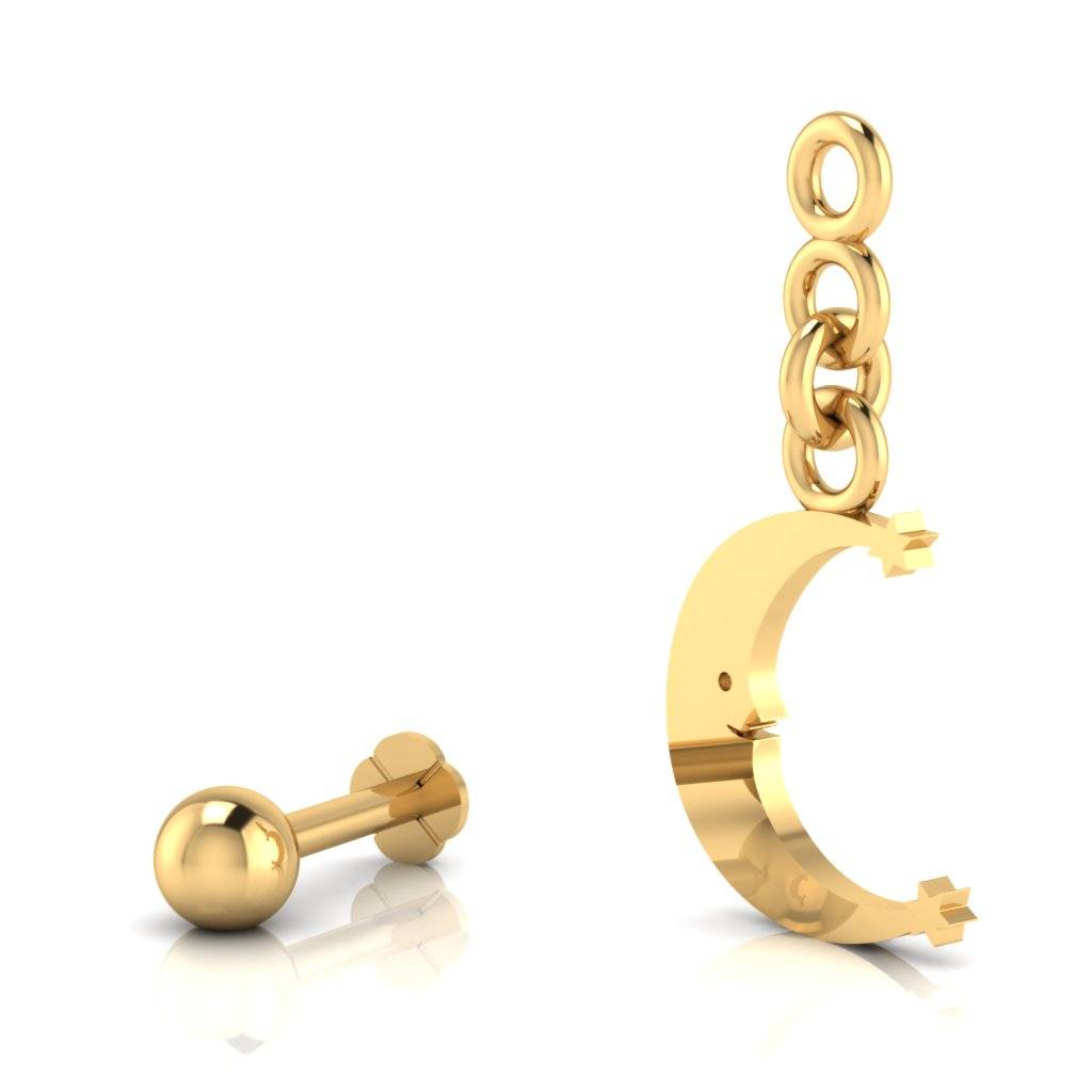 The Kitten Gold Nose Screw : NS-0674YG