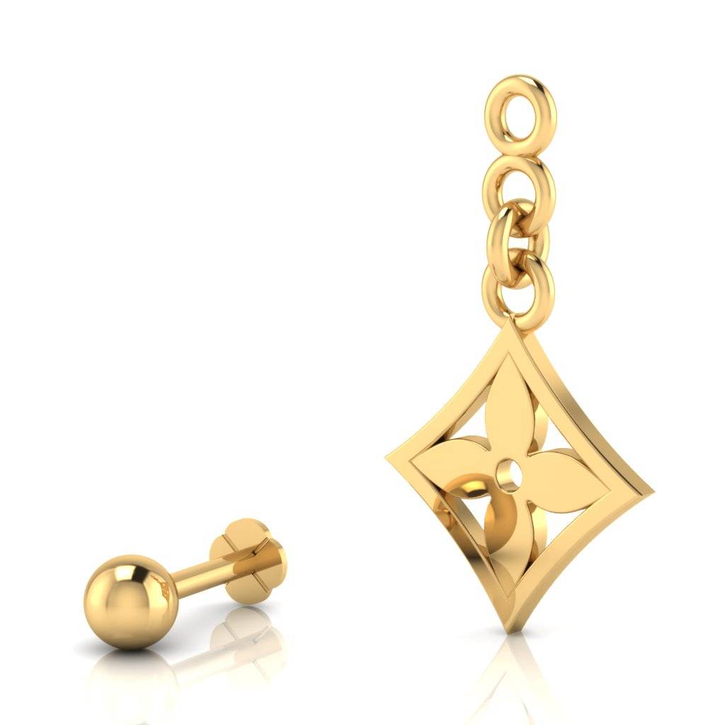 The Cupcake Gold Nose Screw : NS-0679YG