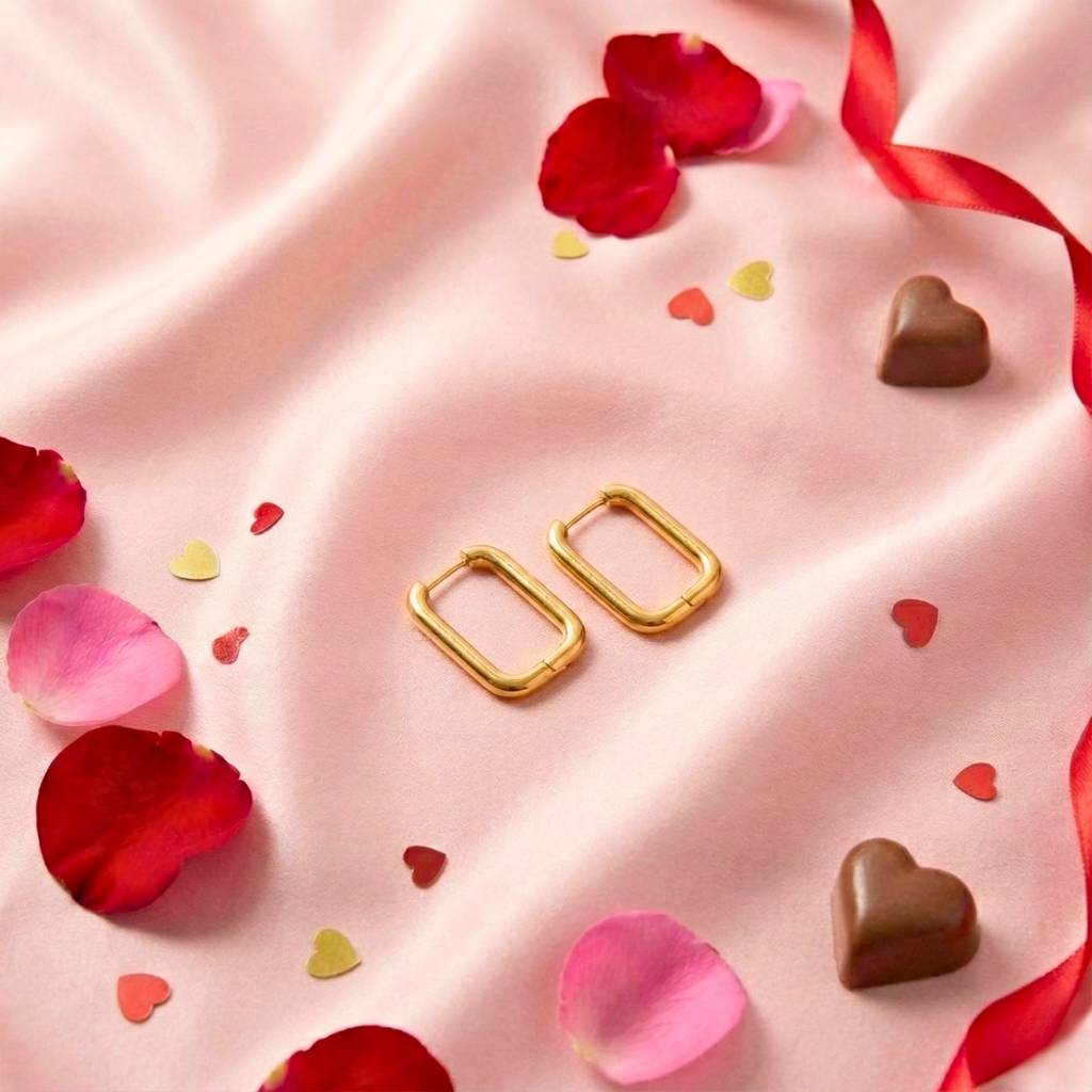 The Valentine'S Everyday Elegance Edit: The Essential Earring Box : IN0049BLG-IN0037G