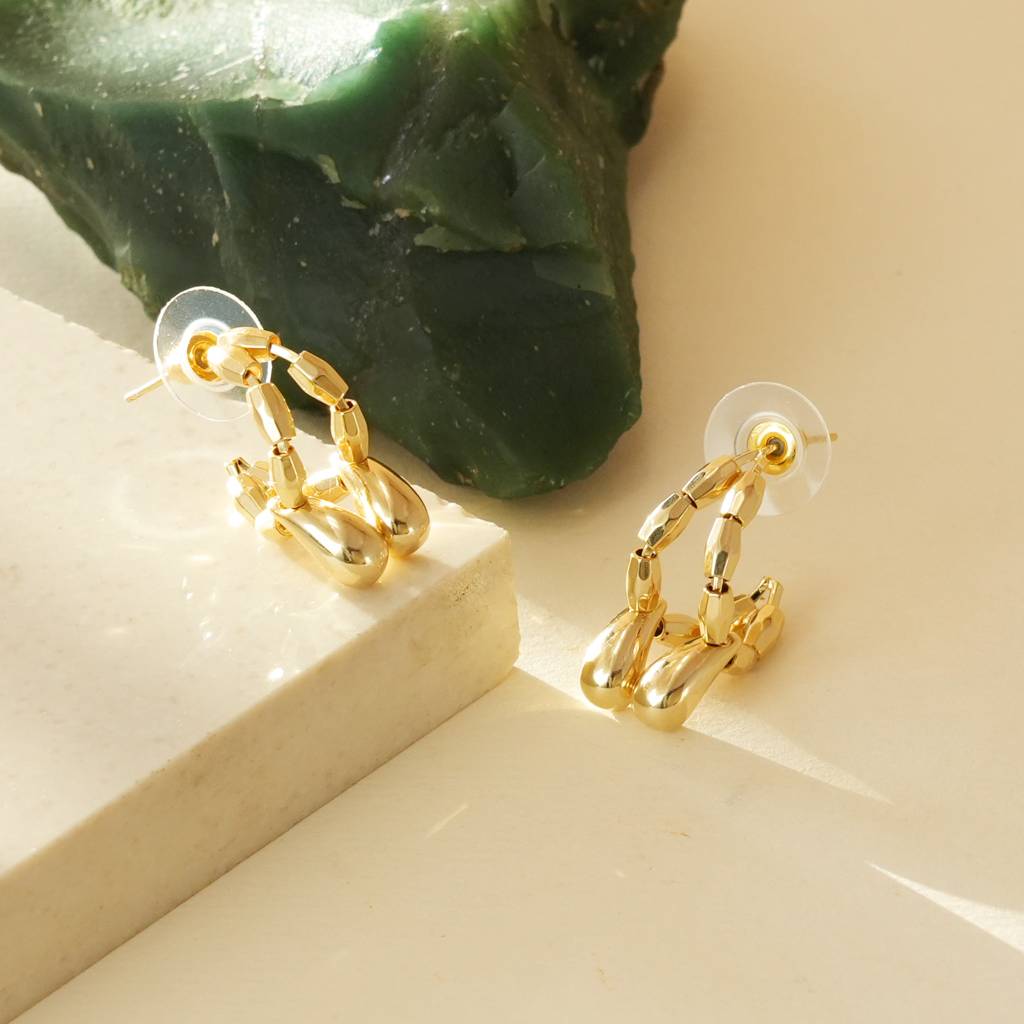 Trinket Dual Drop Earrings : TE29