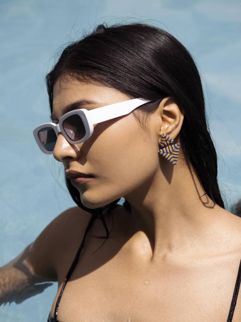 Tizzle Sizzle Rumba Beaded Earrings : EARJJ049