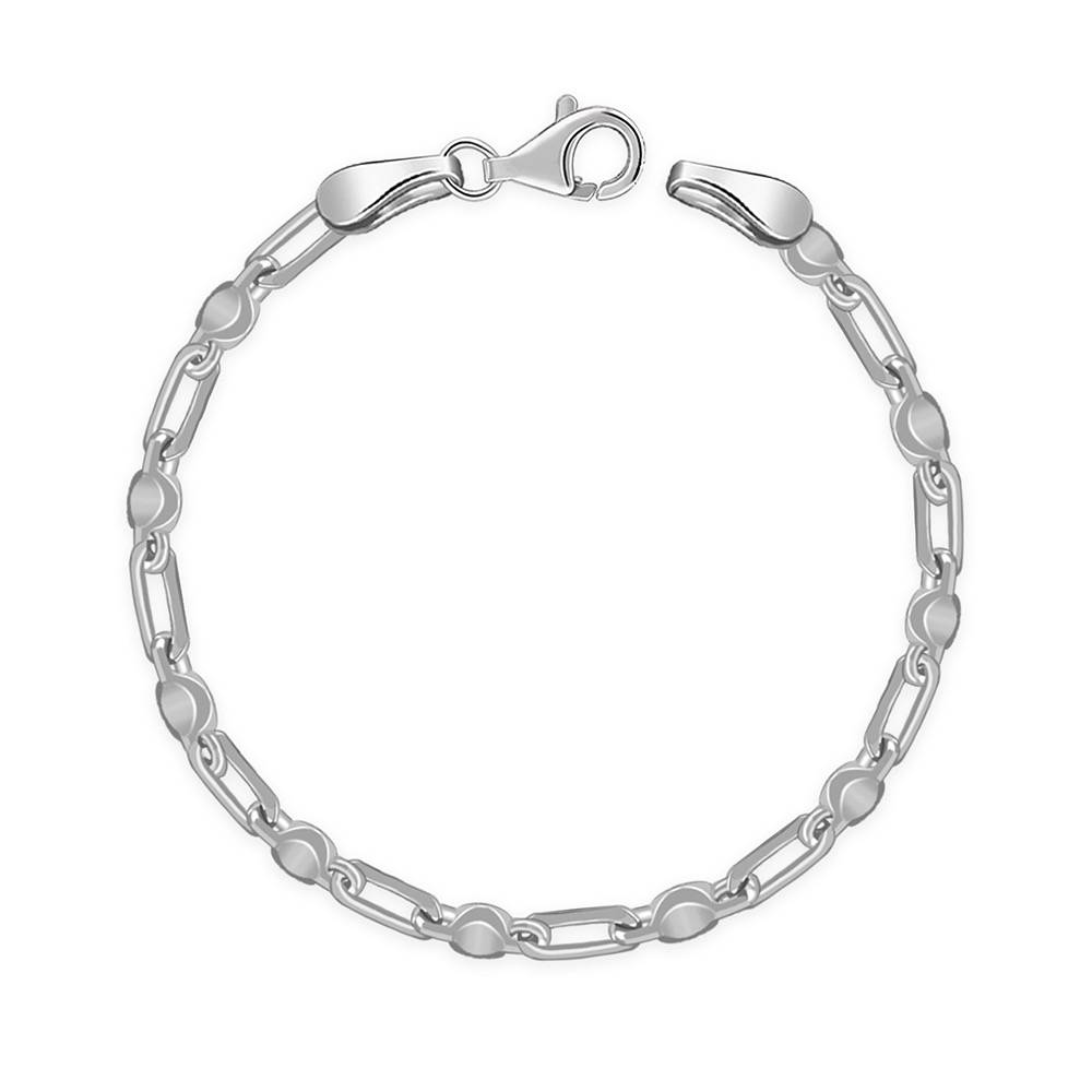 925 Silver Heshe Bracelet For Him|Gifts For Men And Boys|With Certificate Of Authenticity And 925 Stamp |6 Months Wa : TLBR021