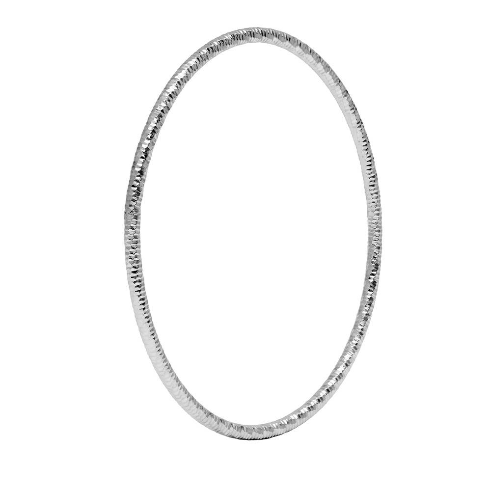 925 Silver Grace Shine Bangle Fixed Size Gifts For Women And Girls : TLBR0301