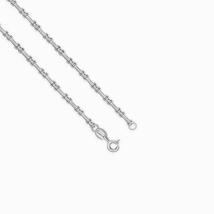 925 Silver Figaro Box Chain|Chains To Men & Boys | With Certificate Of Authenticity And 925 Stamp | 6 Months Warranty : TLCH073