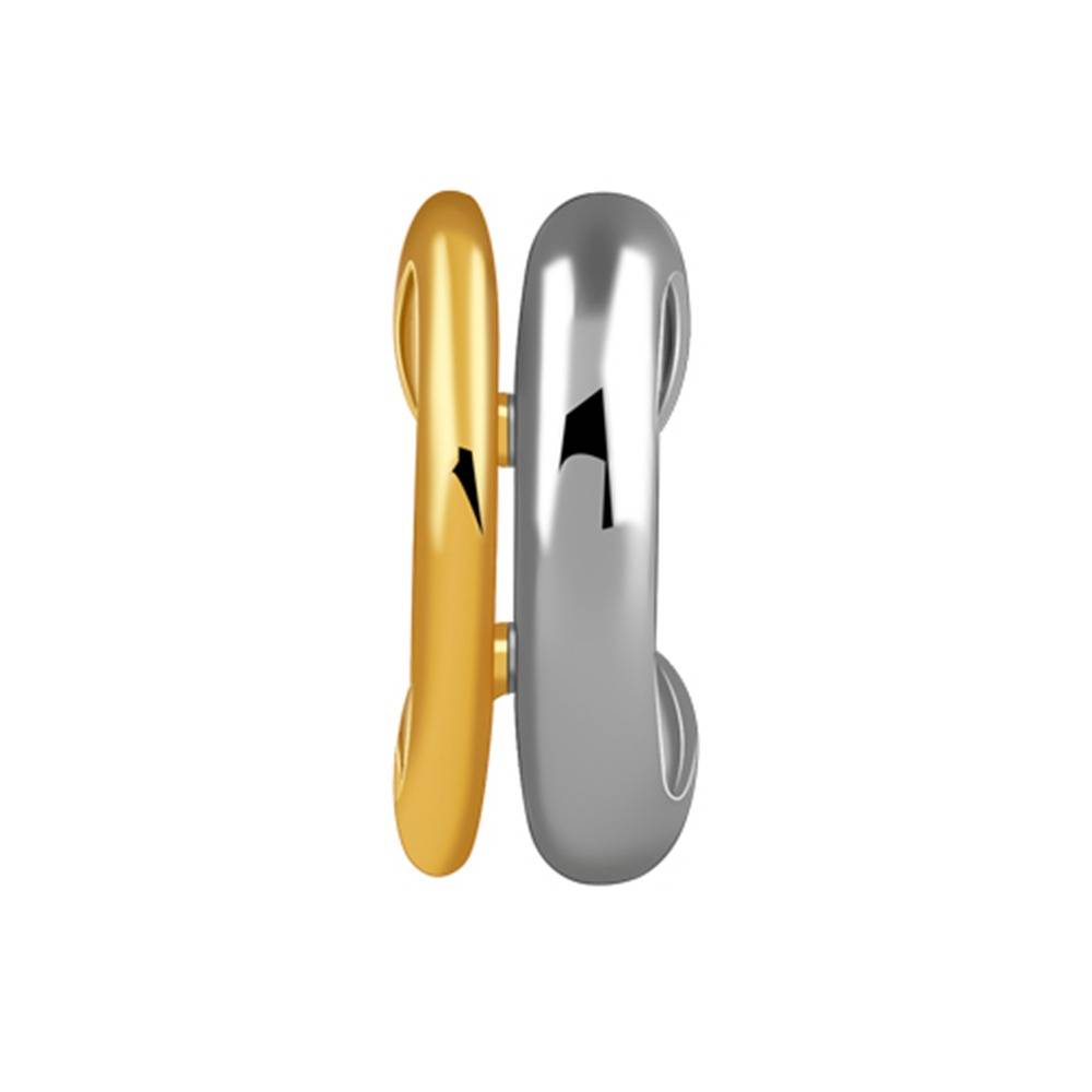 925 Silver Dual Tone Sublime Shine Ear Cuff : TLER0132