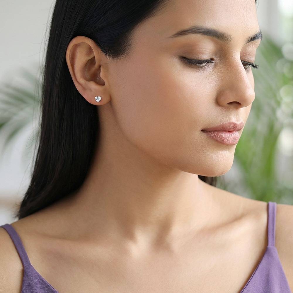 925 Silver Lovely You Studs|Studs To Gift Women & Girls : TLER0139