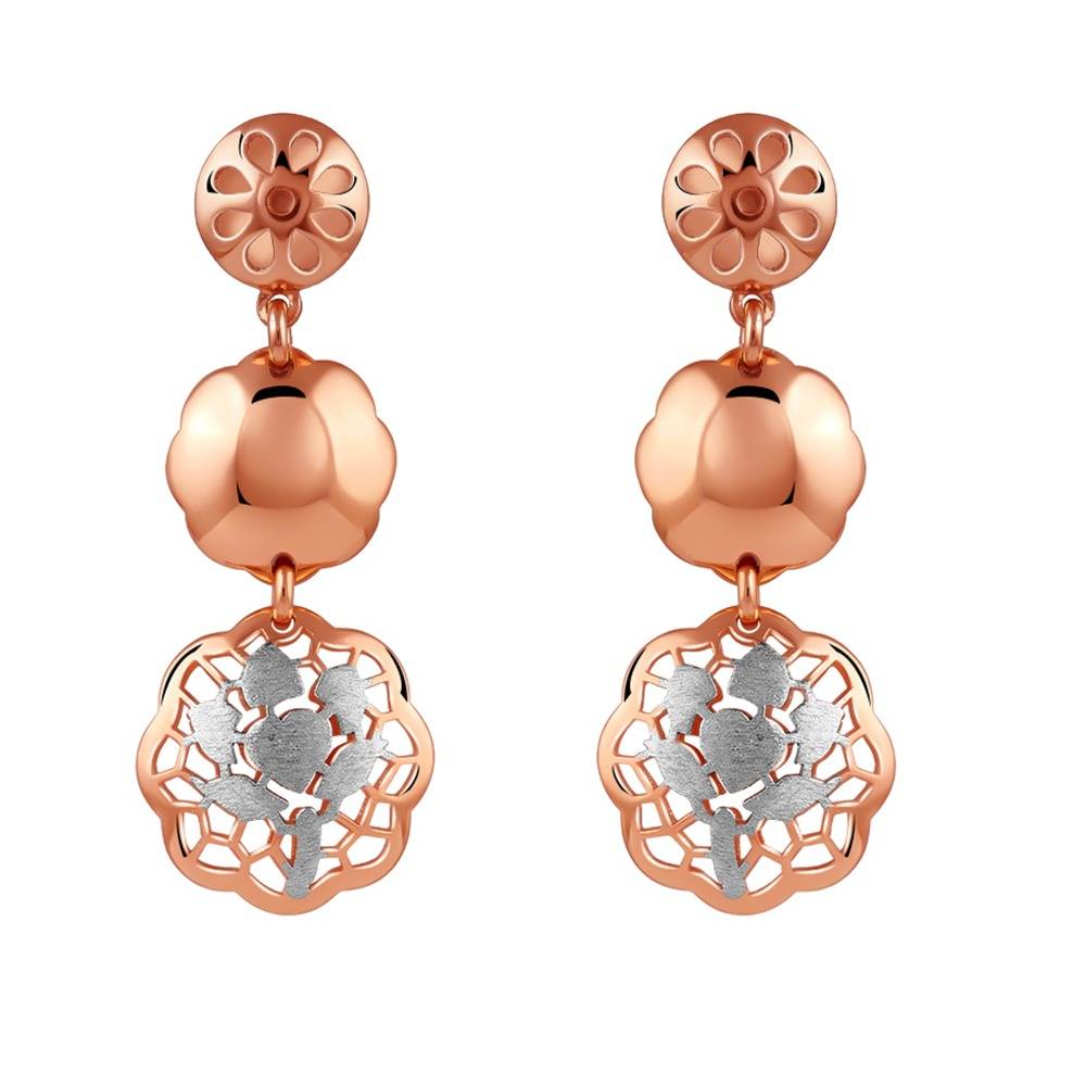925 Silver Dual Tone Filigree Orb Silver Earrings|Drops To Gift Women & Girls | With Certificate Of Authenticity An : TLER0184