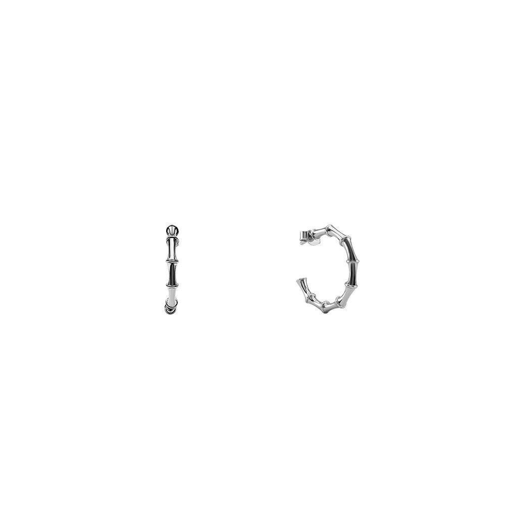 925 Silver Laguna Half Hoop Earrings|Drops To Gift Women & Girls | With Certificate Of Authenticity And 925 Stamp | : TLER0474