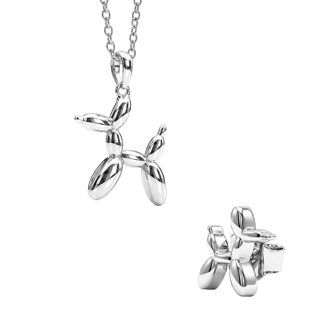 925 Silver Mr Wiggles Kids Set| Gifts For Women And Girls | With Certificate Of Authenticity And 925 Stamp | 6 : TLKP011TLKE02