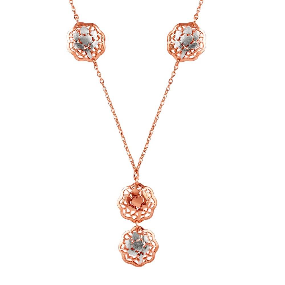 925 Silver Dual Tone Filigree Orb Silver Necklace|Pendant To Gift Women & Girls | With Certificate Of Authenticity  : TLPD0110