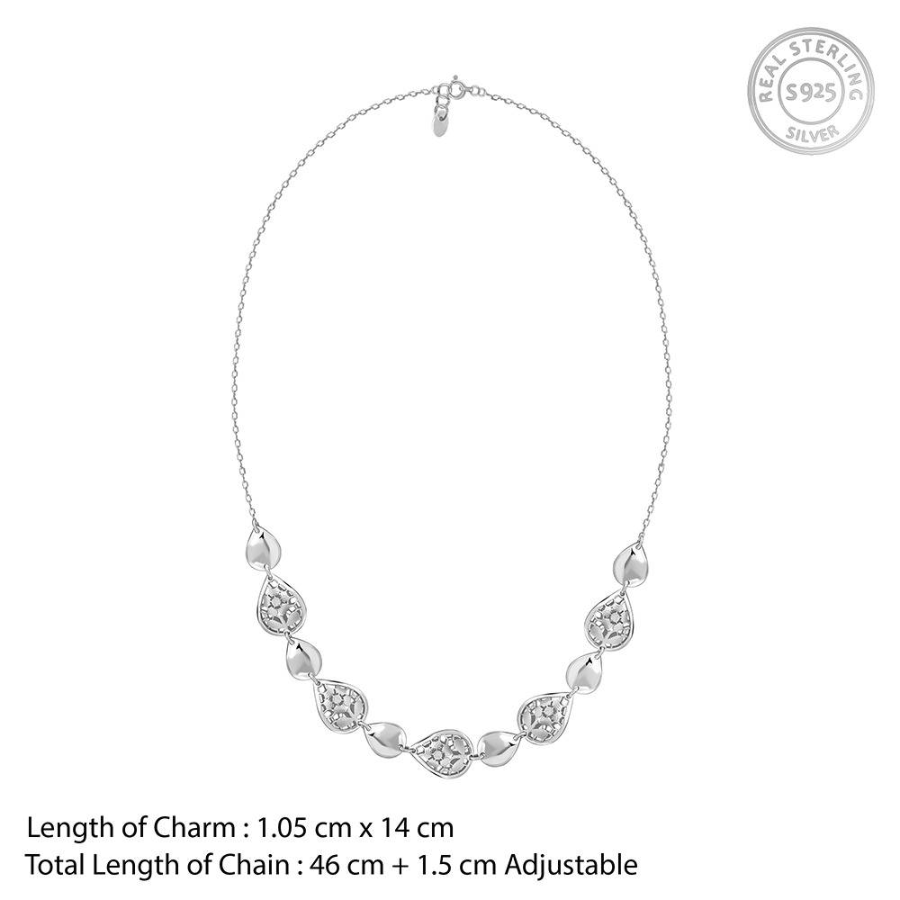 925 Silver Aurora Whisper Set|Gifts For Women And Girls | With Certificate Of Authenticity And 925 Stamp | 6 : TLPD099TLER0175