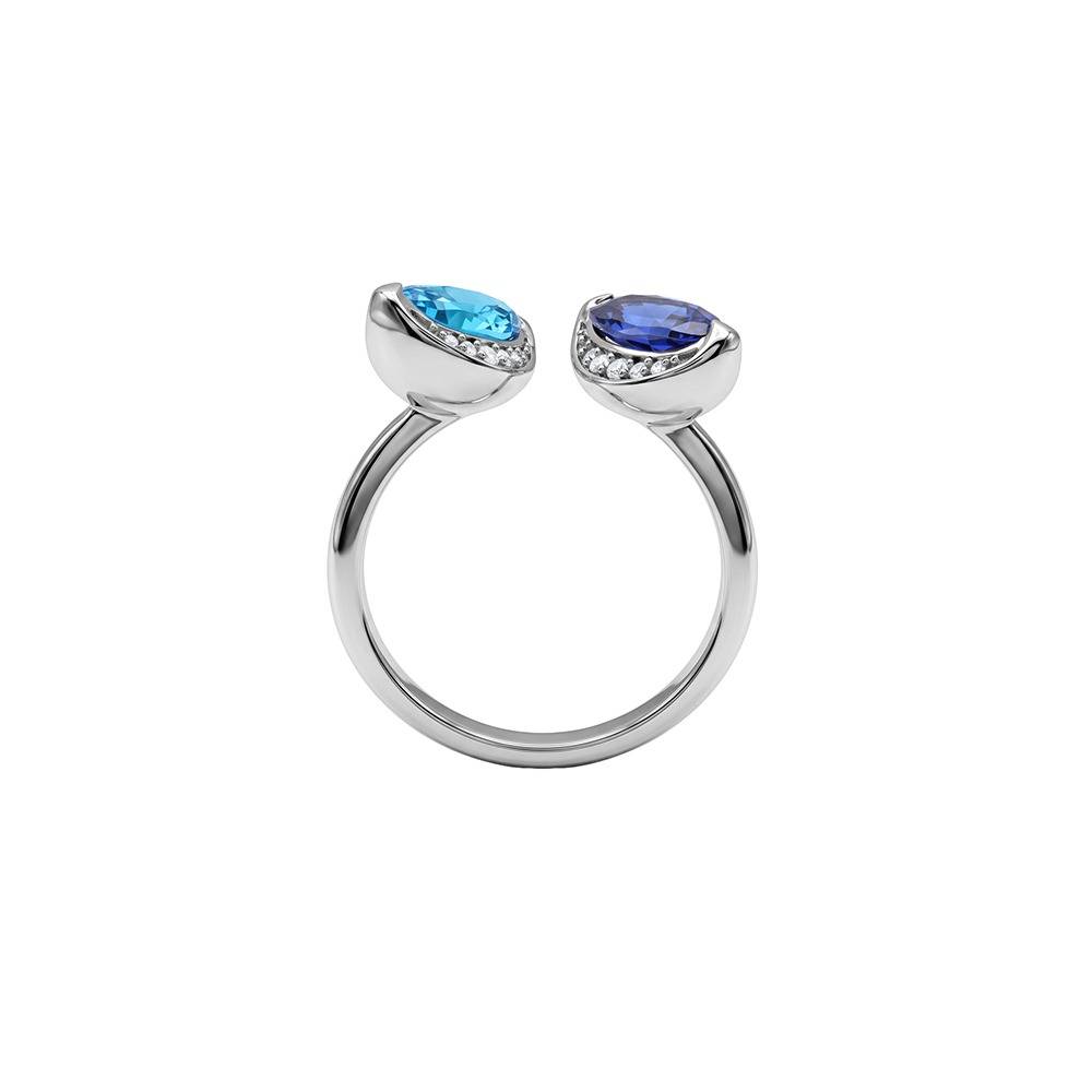 925 Silver Isis & Nephthys Bypass Ring, Adjustable |Gifts For Women And Girls | With Certificate Of Authenticity And : TLR0269