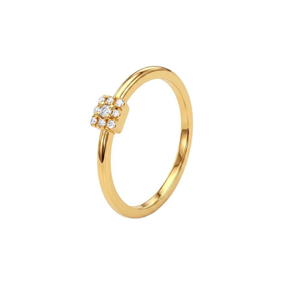 925 Silver Golden Special Occasion Ring, Fixed Size |Gifts For Women And Girls | With Certificate Of Authenticity An : TLR0283