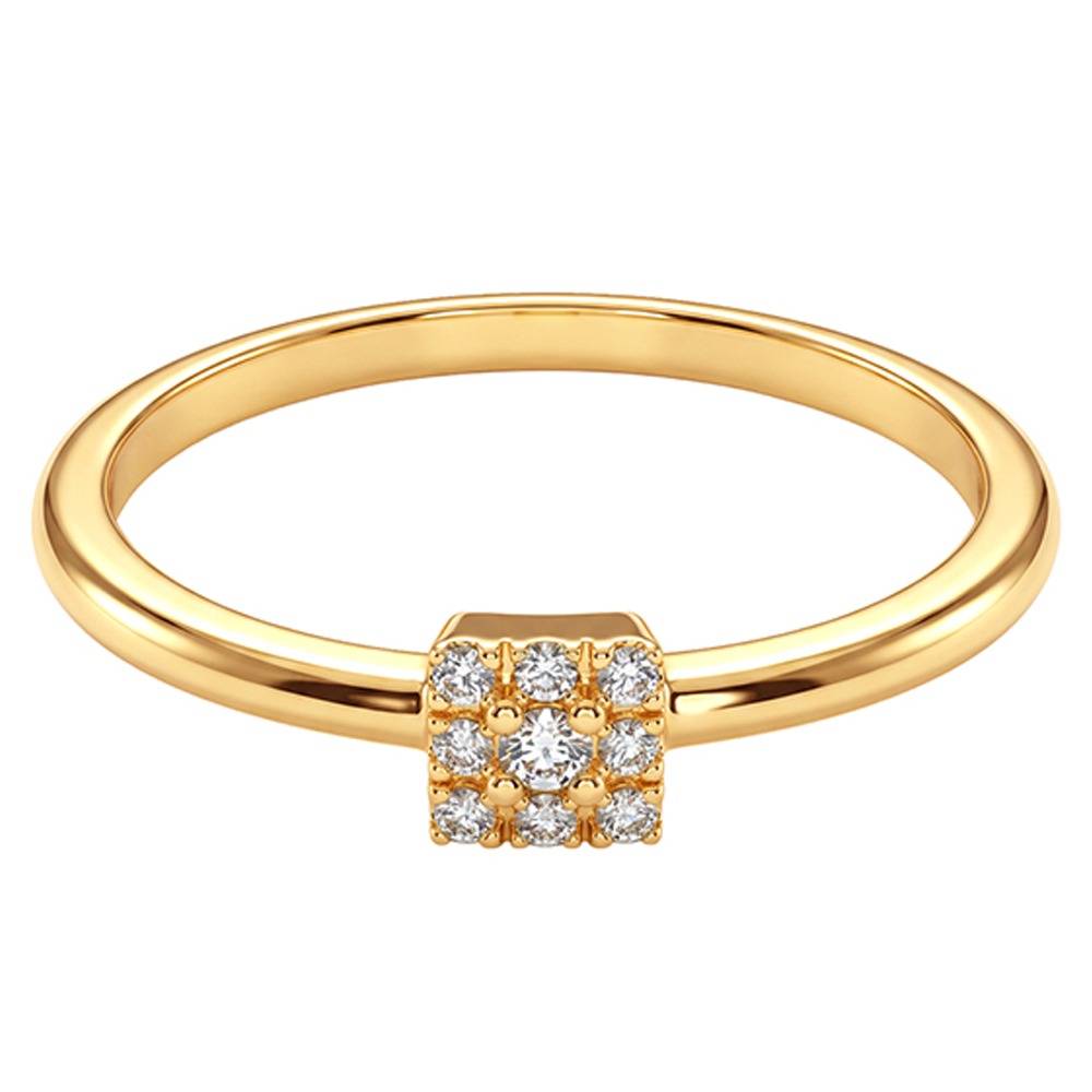 925 Silver Golden Special Occasion Ring, Fixed Size |Gifts For Women And Girls | With Certificate Of Authenticity An : TLR0283
