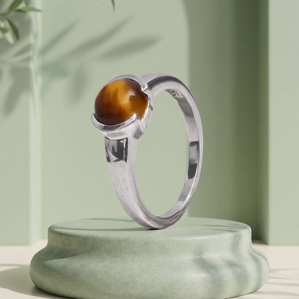 ZALKARI Silver Rectangular Signet Ring For Men · Eternz