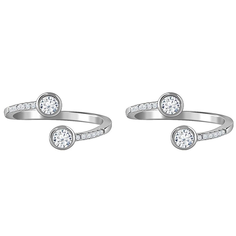 925 Silver Dhanya Toe Rings|Toe Rings For Women And Girls | With Certificate Of Authenticity And 925 Stamp | 6 Month : TLTR014
